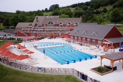 Indoor pool, a heated pool