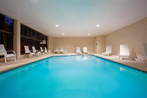 Indoor pool, a heated pool