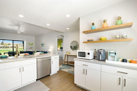 Kitchen coffee and drink bar! 