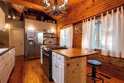 Cook in the kitchen with just about anything you need!