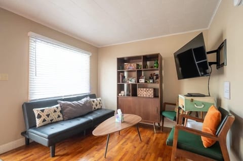 Front bedroom and living area