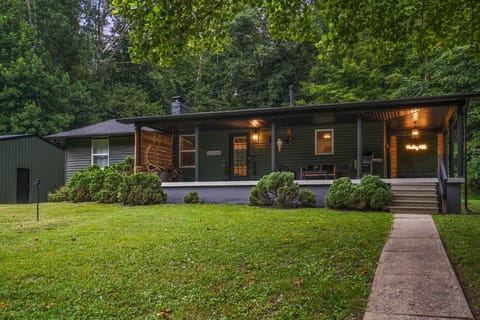 Front view of the cabin