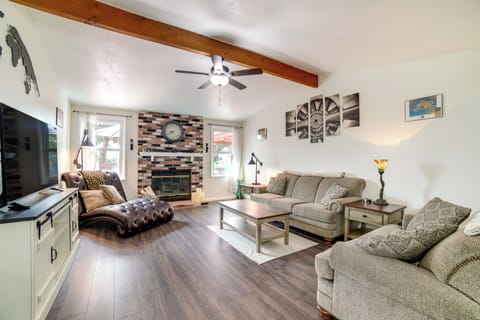 Reno Vacation Rental | 3BR | 2BA | Step Required | 1,692 Sq Ft