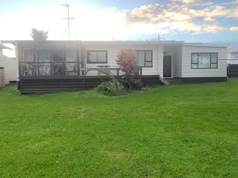 View from coming up from water