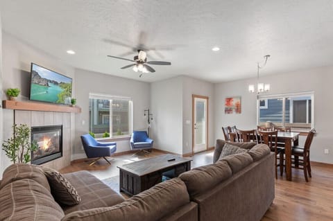 Living room and dinning