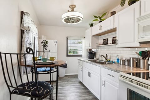 Grab a cup of morning coffee or prepare an entire meal.