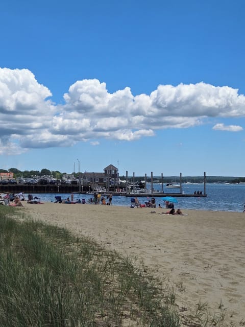 On the beach