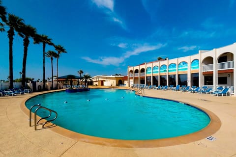 Indoor pool, a heated pool