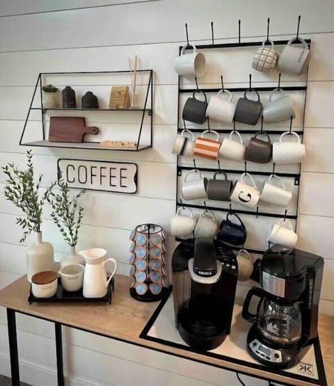 Our coffee station is the perfect place to start your vacation mornings