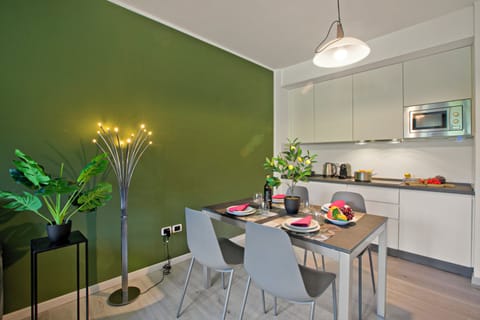 Kitchen and dining area