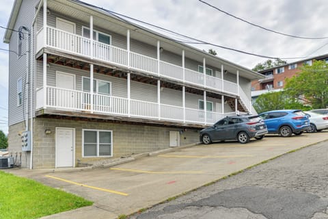 Morgantown Vacation Rental | 1BR | 1BA | 600 Sq Ft | Outdoor Staircase to Enter