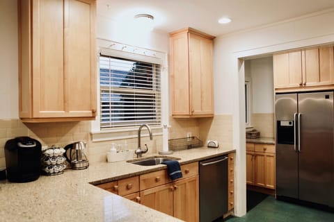 Fully stocked kitchen
