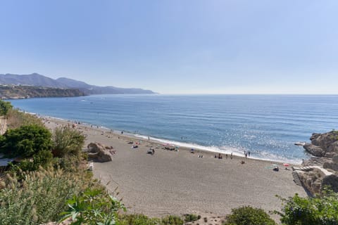 On the beach