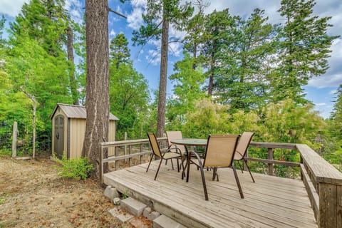Cloudcroft Vacation Rental | 2BR | 1BA | 760 Sq Ft | Stairs Required