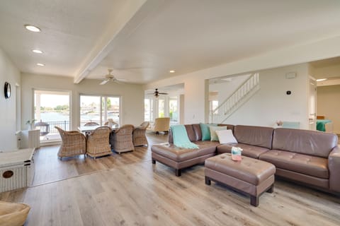 Living Room | Central A/C | In-Unit Laundry