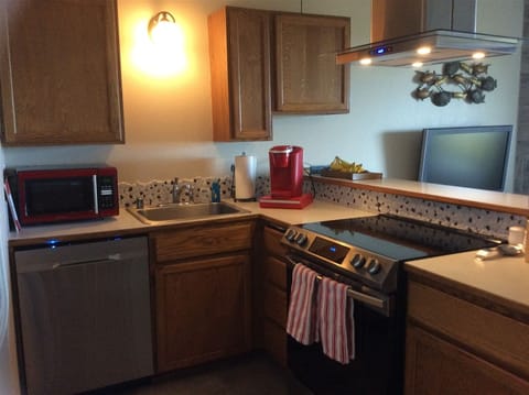 Brand new stainless appliances