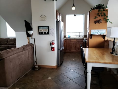 Second kitchen upstairs