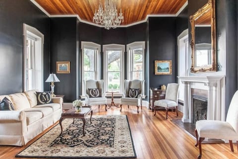 This living room is all designed for living well.