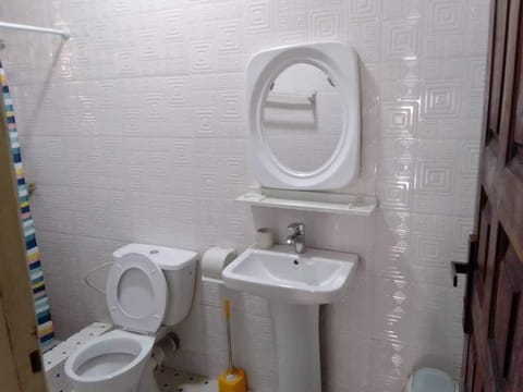 Shower, toilet paper
