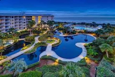 Indoor pool, outdoor pool