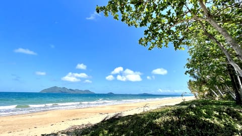 On the beach