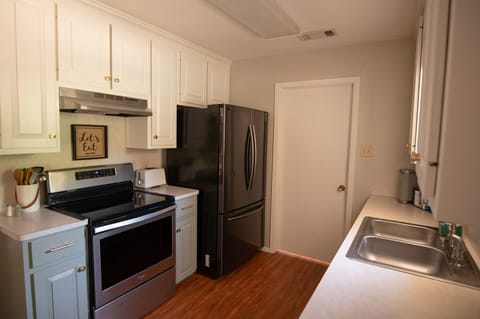 Cook whatever you want in our well equipped kitchen!