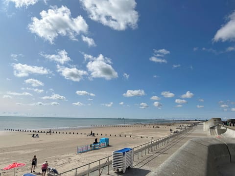 On the beach