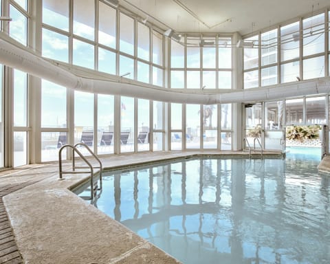 Indoor pool, a heated pool