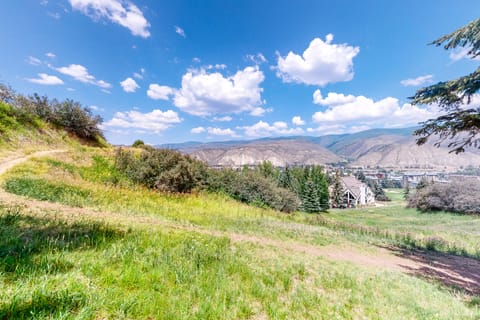 Ski, Hike, Explore - all from the base of the mountain and steps from our home.