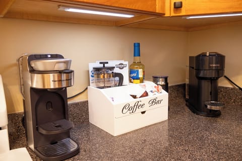 Espresso and American coffee makers