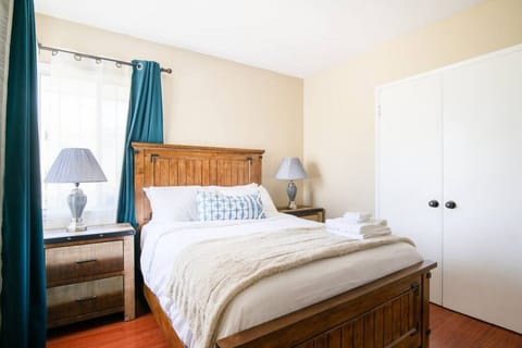 Get cozy in our fully furnished rooms with double beds and cloud-like pillows.