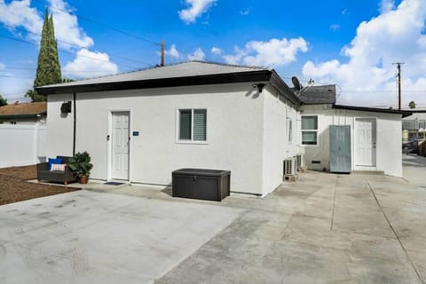 Immerse yourself in the tranquil atmosphere of our outdoor patio, the perfect spot to enjoy a cup of coffee or a glass of wine.