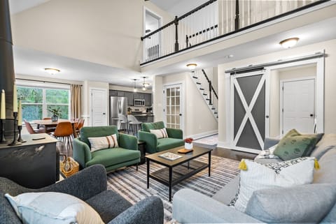 Overall Living Room with Open Space