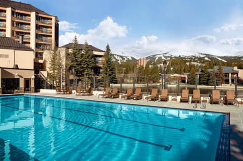 Indoor pool, a heated pool