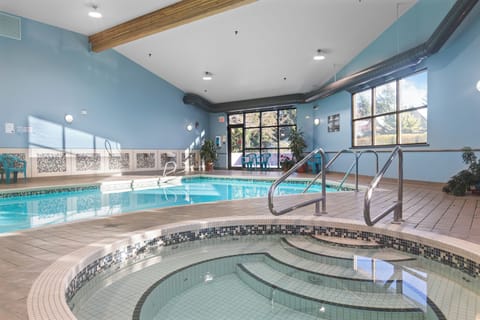 Indoor pool, a heated pool