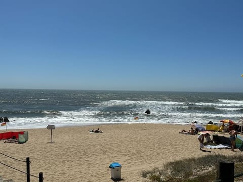 On the beach