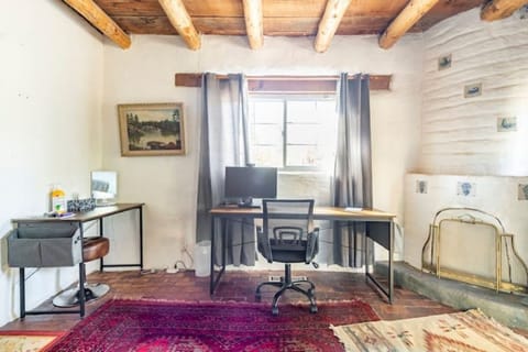 Dedicated work space in back bedroom (2)