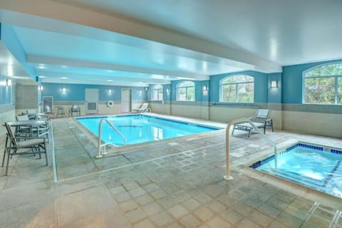 Indoor pool, a heated pool