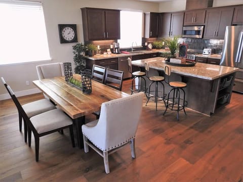 Dining- kitchen area