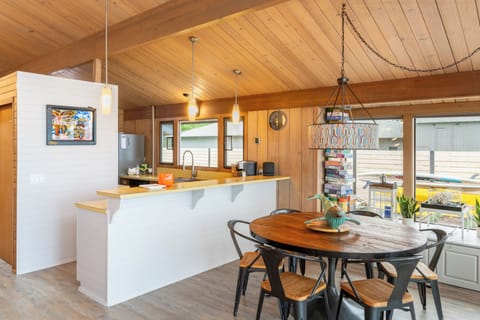 Culinary hub with artistic flair