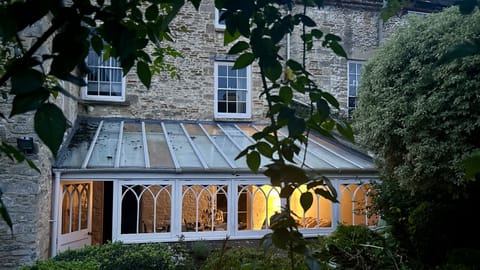 Orangery in the evening