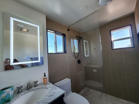 bathroom with shower