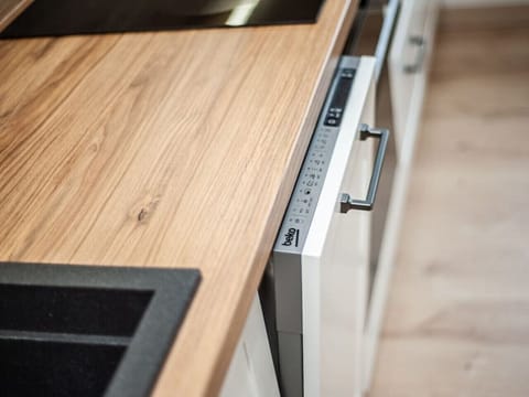 Dishwasher in the kitchen