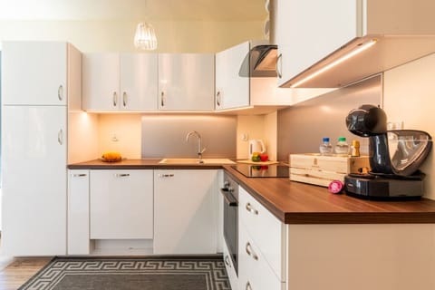 kitchen worktop in the kitchen