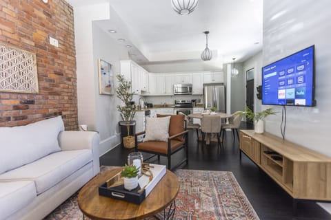 Living area | Smart TV, fireplace, foosball