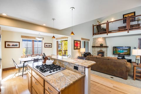 Kitchen and Living Area