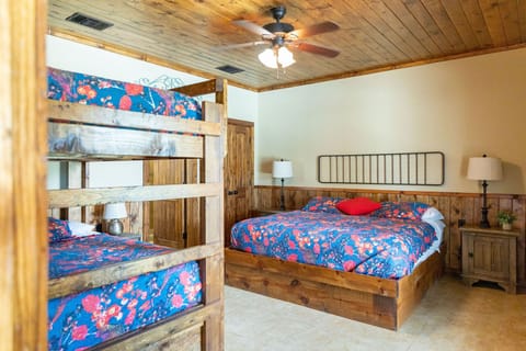 Bedroom #5: One King and Two Queen Bunks.