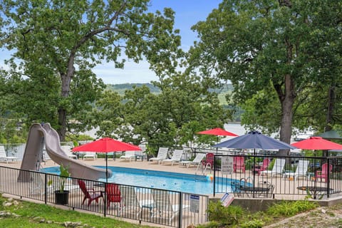 Soothe your soul by the poolside, where relaxation meets luxury in the perfect outdoor retreat.