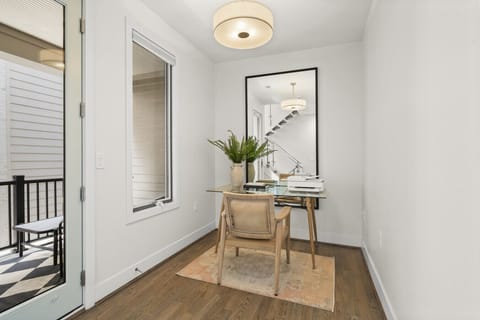 Second Floor Landing w/ Patio Access & Decks