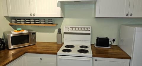 Oven, stovetop, cookware/dishes/utensils